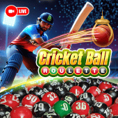 Cricket Ball Roulette Super Ace live casino icon
